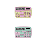 калькулятор 08 разр. erichkrause pc-869 floral soul, карманный, ассорти /40/80/