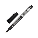 МАРКЕР ПЕРМ. BRAUBERG JET, 0.5,ММ, НЕСТИРАЕМЫЙ. МЕТАЛЛ. НАКОНЕЧНИК, ЧЕРНЫЙ /12/144/