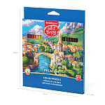 КАРАНДАШИ ЦВ. 24 ШТ, ARTBERRY® PREMIUM, АССОРТИ, Е/ПОДВЕС /6/120/