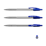 Набор из 8 ручек шариковых автоматических ErichKrause R-301 Matic Classic 1.0, цвет чернил синий (в пакете)