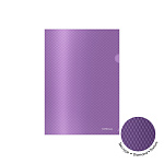 УГОЛОК А4. ПЛАСТ. ERICHKRAUSE GLOSSY VIVID, 0,18 ММ, ПОЛУПРОЗР. АССОРТИ/12/300/