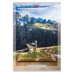 ТЕТРАДЬ 80 Л, А4, КЛ, ХАТБЕР. КНИГА СТРАНСТВИЙ, НА СКОБЕ /3/18/ РФ