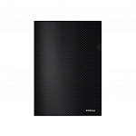 УГОЛОК А4. ПЛАСТ. ERICHKRAUSE DIAMOND TOTAL BLACK, 0,18 ММ, НЕПРОЗР. ЧЕРНЫЙ /12/300/