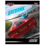 ДНЕВНИК ШКОЛЬНЫЙ, 40 Л, А5, DISNEY. ТАЧКИ, ТВ. ПЕРЕПЛЕТ, ГЛЯНЦ. ЛАМ. /28/