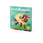 ПЛАСТИЛИН 12 ЦВ. ERICHKRAUSE BABY, 240 Г, С АЛОЭ ВЕРА, НА РАСТ. ОСНОВЕ, СО СТЕКОМ /8/32/ РФ