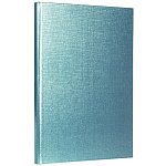 БЛОКНОТ-БИЗНЕС 80 Л, А4, КЛ, ХАТБЕР. METALLIC МЯТА, ТВ. ПЕРЕП. БУМВИНИЛ, ТИСНЕНИЕ /10/