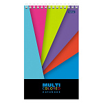 БЛОКНОТ 60 Л, А5, ЛИН. ХАТБЕР. MULTICOLOR, ПЛАСТ. ОБЛ. ЖЕСТКАЯ ПОДЛОЖКА, НА ГРЕБНЕ /30/