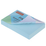 БЛОК Д/ЗАПИСИ 76*51 ММ, 100Л, ХАТБЕР PASTEL, ГОЛУБОЙ /12/