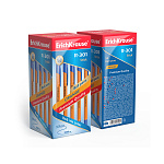 РУЧКА ШАР. ERICHKRAUSE R-301 ORANGE 0,7 STICK, СИНИЙ /50/400/3200/