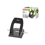 ДЫРОКОЛ ДО 30 Л. STAFF MANAGER, МЕТАЛЛ. ЧЕРНЫЙ /24/