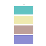 ЗАКЛАДКИ 45*20 ММ ERICHKRAUSE BIG CITY CATS, 04ЦВ/20Л, ПЛАСТ. АССОРТИ /24/576/