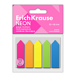 ЗАКЛАДКИ 12*45 ММ ERICHKRAUSE NEON ARROWS, 05ЦВ/25Л, ПЛАСТ. АССОРТИ /30/540/
