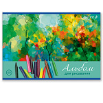 АЛЬБОМ Д/РИС. 40 Л, А4, СВЕТОЧ. ФЕСТИВАЛЬ СВЕТА, НА СКОБЕ /5/30/