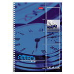 ТЕТРАДЬ 80 Л, А4, КЛ, ХАТБЕР. OFFICE LINE, ВЫБ. ЛАК, НА ГРЕБНЕ /4/28/