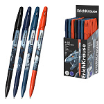 РУЧКА ШАР. ERICHKRAUSE R-301 ТЕХНО ДИНО 0.7 ММ, СИНИЙ /50/400/3200/