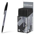 РУЧКА ШАР. ERICHKRAUSE SLENDER STICK GREY 0.7, SUPER GLIDE TECHNOLOGY, ЧЕРНЫЙ /50/200/2400/