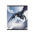 ТЕТРАДЬ 24 Л, КЛ. ERICHKRAUSE TECHNO DINO, MIX-PACK /10/160/ 