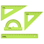 НАБОР ГЕОМЕТРИЧЕСКИЙ 04 ПРЕД. СТАММ, РАЗМЕР М, ПРОЗР. НЕОН, АССОРТИ, Е/П /