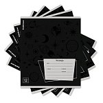 ТЕТРАДЬ 12 Л, КЛ. ERICHKRAUSE BLACK PATTERN, ВЫБ. УФ-ЛАК, MIX-PACK /10/280/ РФ