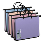 ПАПКА ДЛЯ ТЕТРАДЕЙ, А4, ERICHKRAUSE MATT MANGA, 0,6 ММ, МОЛНИЯ СВЕРХУ, С РУЧКАМИ, АССОРТИ /4/36/ РФ