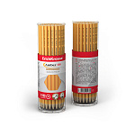 КАРАНДАШ Ч/Г ERICHKRAUSE AMBER 100, HB, ЖЕЛТЫЙ, ТУБУС /42/252/2016/