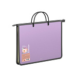 ПАПКА ДЛЯ ТЕТРАДЕЙ, А4, ERICHKRAUSE MATT PASTEL, 0,6 ММ, МОЛНИЯ СВЕРХУ, С РУЧКАМИ, АССОРТИ /4/36/ РФ