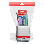 Набор настольный пластиковый ErichKrause® Forte, Pastel Mint, белый с мятной вставкой