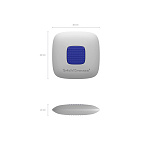 ЛАСТИК ERICHKRAUSE SMARTWAY®, КВАДРАТ, С ЦЕНТРОВКОЙ, БЕЛЫЙ /27/