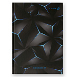 БЛОКНОТ-БИЗНЕС 64 Л, ЕВРОФОРМАТ, КЛ, ФРАНЦ. СВЕТОЧ. ГРАФИКА, БЛОК КРЕМ. ГЛЯНЦ. ЛАМ. /4/24/