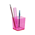 Набор настольный пластиковый ErichKrause® Base, Glitter, розовый