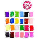 МАССА ДЛЯ ЛЕПКИ, 24ЦВ*10Г, MAZARI+3 СТЕКА, К/К /60/