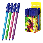 РУЧКА ШАР. ERICHKRAUSE U-108 NEON STICK 1.0, ULTRA GLIDE TECHNOLOGY, СИНИЙ /50/200/2400/