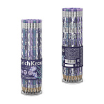 КАРАНДАШ Ч/Г ERICHKRAUSE LAVENDER, HB, ТРЕХГРАН. С ЛАСТИКОМ, ЗАТОЧЕН. АССОРТИ, ТУБУС /42/252/2016/