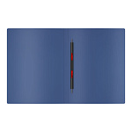 ПАПКА С ПРУЖИН. ЗАЖИМОМ ERICHKRAUSE MATT CLASSIC, 0,4 ММ, СИНИЙ /4/60/ РФ