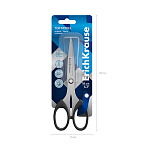 НОЖНИЦЫ 16 СМ. ERICHKRAUSE TOP MODEL, ЧЕРНЫЕ РУЧКИ, БЛИСТЕР /12/240/