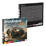ПЛАСТИЛИН 12 ЦВ. ERICHKRAUSE ROAD BEAST, 180 Г, СО СТЕКОМ, АССОРТИ, К/К /24/ РФ