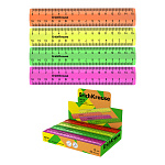 ЛИНЕЙКА 15 СМ, ERICHKRAUSE NEON, АССОРТИ /44/1056/ РФ