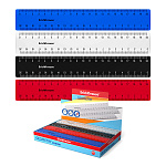 ЛИНЕЙКА 20 СМ, ERICHKRAUSE CLASSIC, АССОРТИ, ДИСПЛЕЙ /44/924/ РФ