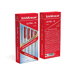 РУЧКА ШАР. ERICHKRAUSE ULTRA-10 STICK CLASSIC 0.7 SUPER GT, МЕТАЛ. НАКОН. КРАСНЫЙ /12/144/1728/