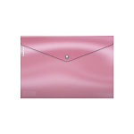 КОНВЕРТ ПЛАСТ. НА КНОПКЕ, A4, ERICHKRAUSE GLOSSY CANDY, 0.18 ММ, ПОЛУПРОЗР. АССОРТИ /12/240/ РФ