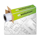 БУМАГА EVOLUTION СТРУЙН. ПЕЧАТЬ, БЕЛИЗНА 161-172, 914*45М, ВТУЛКА 50.8, 90Г/М {450L90003} /4/