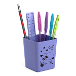 Набор настольный пластиковый ErichKrause® Base, Lambs, фиолетовый