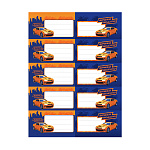 НАКЛЕЙКИ НА ТЕТРАДИ ERICHKRAUSE SPORT CAR, 03 Л, ПАКЕТ, Е/П /50/