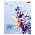 ТЕТРАДЬ 80 Л, А5, КЛ, ХАТБЕР. ЭСТЕТИКА ЦВЕТОВ, ЛАМ. SOFT-TOUCH, НА СКОБЕ /5/40/ РФ