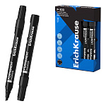 МАРКЕР ПЕРМ. ERICHKRAUSE Р-300, СКОШЕННЫЙ, ЧЕРНЫЙ /12/144/864/