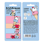 ЗАКЛАДКИ 60*20 ММ/60*30 ММ ERICHKRAUSE YUMMY, 80Л, С/КЛ, БУМАГА, АССОРТИ /24/288/