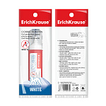 Ручка-корректор ErichKrause Arctic white, 12мл (в пакете по 1 шт.)