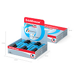 МАРКЕР ТЕКСТ. ERICHKRAUSE VISIOLINE V-12, ГОЛУБОЙ /10/120/