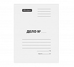 СКОРОСШИВАТЕЛЬ БУМ. А4, 440 Г/М, ДЕЛО, OFFICE SPASE, ДО 200 Л, МЕЛ. БЕЛЫЙ /100/