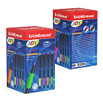 РУЧКА ШАР. АВТ. ERICHKRAUSE JOY® ACCENT, UGT, 0,7 ММ, СИНИЙ /50/400/2400/